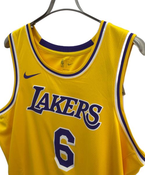 NIKE（ナイキ）NIKE (ナイキ) タンクトップ イエロー×パープル サイズ:XL 未使用品の古着・服飾アイテム