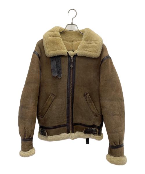 AVIREX（アヴィレックス）AVIREX (アヴィレックス) B-3ムートンジャケット ブラウン サイズ:34の古着・服飾アイテム