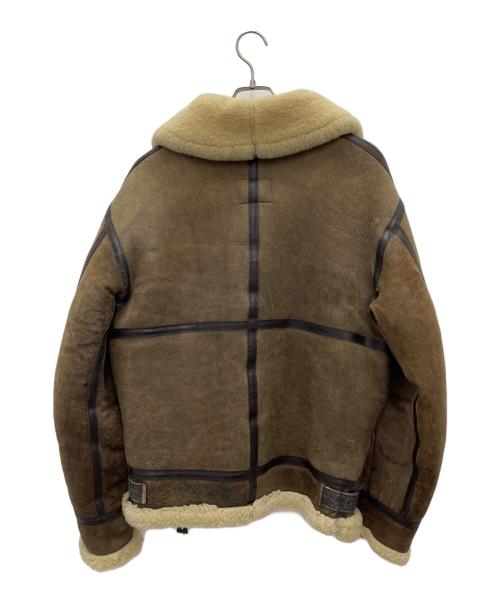 AVIREX（アヴィレックス）AVIREX (アヴィレックス) B-3ムートンジャケット ブラウン サイズ:34の古着・服飾アイテム