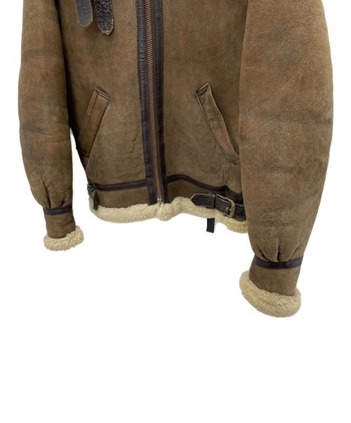 AVIREX（アヴィレックス）AVIREX (アヴィレックス) B-3ムートンジャケット ブラウン サイズ:34の古着・服飾アイテム