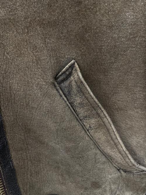 AVIREX（アヴィレックス）AVIREX (アヴィレックス) B-3ムートンジャケット ブラウン サイズ:34の古着・服飾アイテム