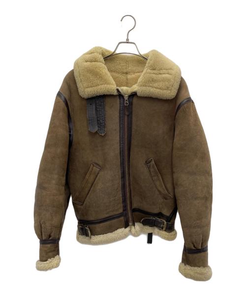 AVIREX（アヴィレックス）AVIREX (アヴィレックス) B-3ムートンジャケット ブラウン サイズ:34の古着・服飾アイテム