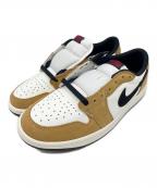 NIKEナイキ）の古着「Air Jordan 1 Low OG "Rookie of the Year/Sail and Golden Harvest"」｜ベージュ