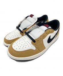 NIKE（ナイキ）の古着「Air Jordan 1 Low OG "Rookie of the Year/Sail and Golden Harvest"」｜ベージュ