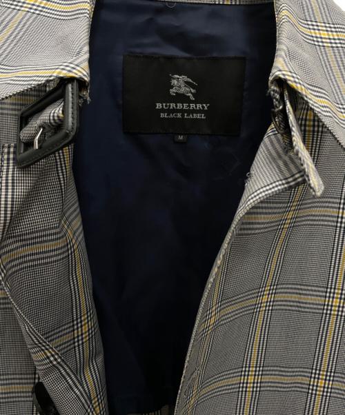 BURBERRY BLACK LABEL（バーバリーブラックレーベル）BURBERRY BLACK LABEL (バーバリーブラックレーベル) ステンカラーコート グレー サイズ:Mの古着・服飾アイテム