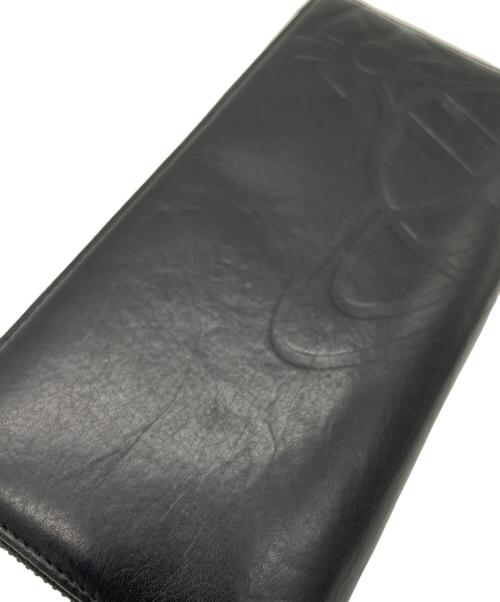 Vivienne Westwood（ヴィヴィアンウエストウッド）Vivienne Westwood (ヴィヴィアンウエストウッド) 長財布 ブラックの古着・服飾アイテム