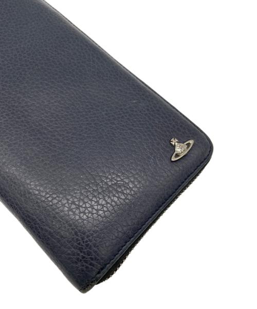 Vivienne Westwood（ヴィヴィアンウエストウッド）Vivienne Westwood (ヴィヴィアンウエストウッド) 長財布 ネイビーの古着・服飾アイテム