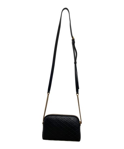 Saint Laurent Paris（サンローランパリ）Saint Laurent Paris (サンローランパリ) キルティングショルダーバッグ ブラックの古着・服飾アイテム