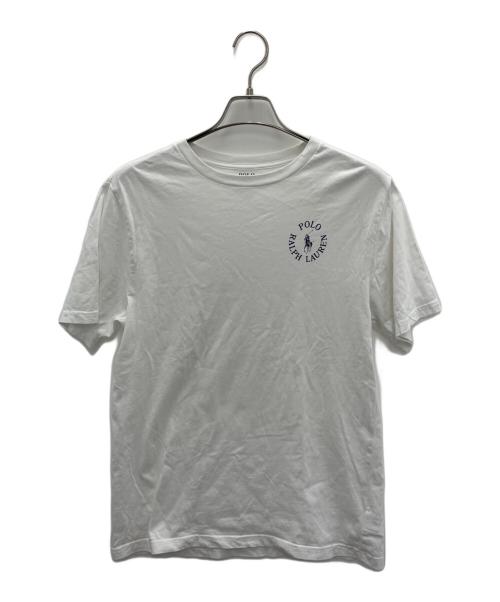 POLO RALPH LAUREN（ポロ・ラルフローレン）POLO RALPH LAUREN (ポロ・ラルフローレン) 半袖カットソー ホワイト サイズ:XLの古着・服飾アイテム