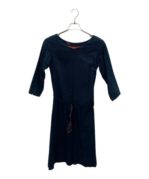 Pal'las Palace（パラスパレス）Pal'las Palace (パラスパレス) 長袖ワンピース ネイビー サイズ:2の古着・服飾アイテム