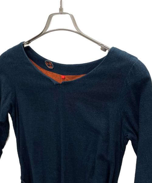 Pal'las Palace（パラスパレス）Pal'las Palace (パラスパレス) 長袖ワンピース ネイビー サイズ:2の古着・服飾アイテム
