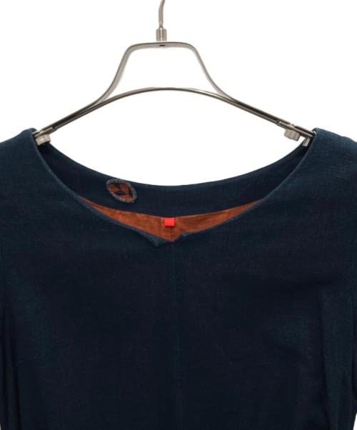 Pal'las Palace（パラスパレス）Pal'las Palace (パラスパレス) 長袖ワンピース ネイビー サイズ:2の古着・服飾アイテム