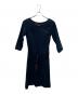 Pal'las Palace（パラスパレス）の古着「長袖ワンピース」｜ネイビー
