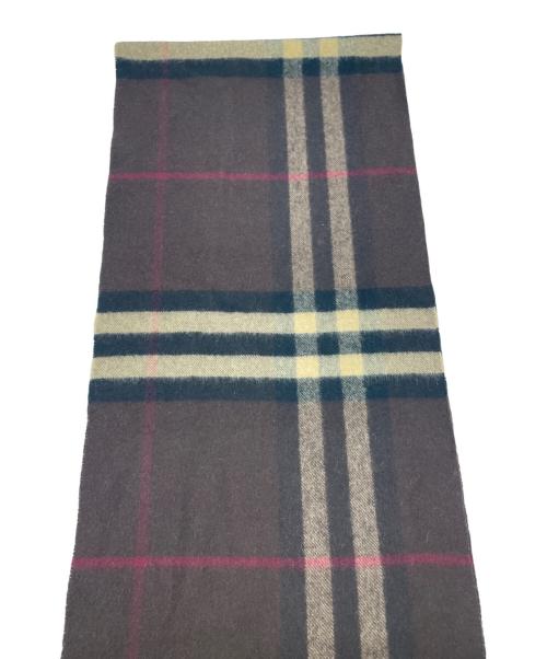 BURBERRY（バーバリー）BURBERRY (バーバリー) マフラー ブラウンの古着・服飾アイテム