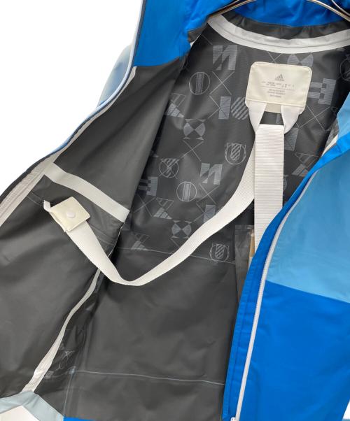 adidas（アディダス）adidas (アディダス) テレックス CT マイシェルター RAIN. RDY カラーブロック ジャケット ブルー サイズ:XS 未使用品の古着・服飾アイテム