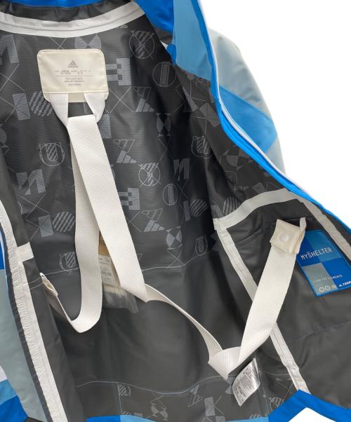 adidas（アディダス）adidas (アディダス) テレックス CT マイシェルター RAIN. RDY カラーブロック ジャケット ブルー サイズ:XS 未使用品の古着・服飾アイテム