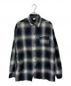 CalTopキャルトップ）の古着「長袖シャツ」｜ブラック×グレー