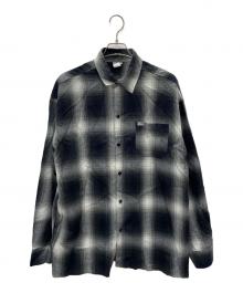 CalTop（キャルトップ）の古着「長袖シャツ」｜ブラック×グレー