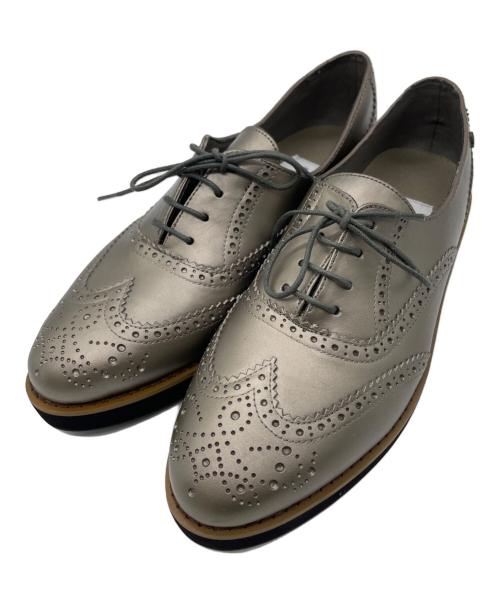 LANVIN en Bleu（ランバンオンブルー）LANVIN en Bleu (ランバンオンブルー) ウィングチップシューズ ブラウン サイズ:24.5の古着・服飾アイテム