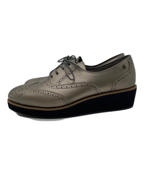 LANVIN en Bleu（ランバンオンブルー）LANVIN en Bleu (ランバンオンブルー) ウィングチップシューズ ブラウン サイズ:24.5の古着・服飾アイテム