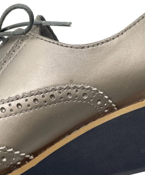 LANVIN en Bleu（ランバンオンブルー）LANVIN en Bleu (ランバンオンブルー) ウィングチップシューズ ブラウン サイズ:24.5の古着・服飾アイテム