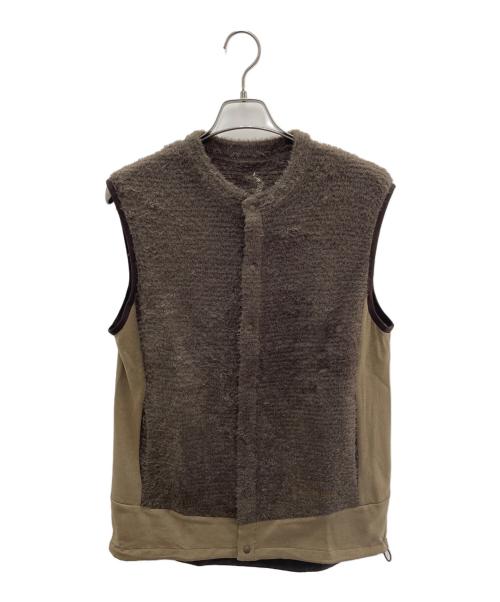 Teton Bros（ティートンブロス）Teton Bros (ティートンブロス) オクタ ハイロフト ベスト ブラウン サイズ:Mの古着・服飾アイテム
