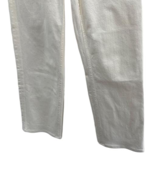 YANUK（ヤヌーク）YANUK (ヤヌーク) デニムパンツ ホワイト サイズ:23の古着・服飾アイテム