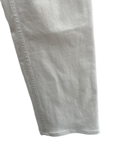 YANUK（ヤヌーク）YANUK (ヤヌーク) デニムパンツ ホワイト サイズ:23の古着・服飾アイテム