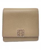 LOEWEロエベ）の古着「2つ折り財布」｜ベージュ