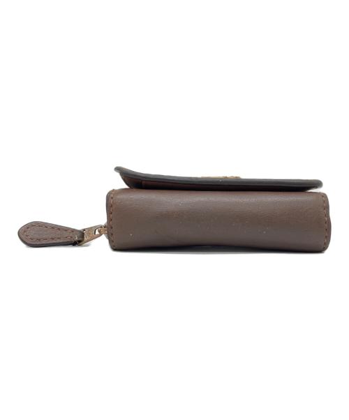 COACH（コーチ）COACH (コーチ) 3つ折り財布 ブラウンの古着・服飾アイテム