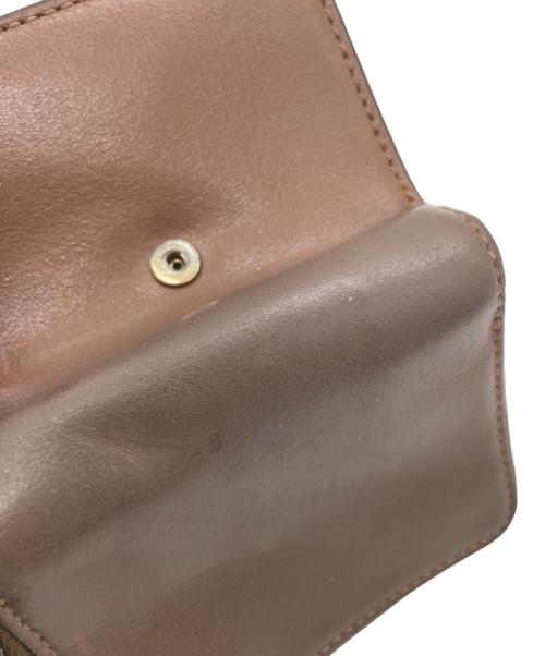 COACH（コーチ）COACH (コーチ) 3つ折り財布 ブラウンの古着・服飾アイテム