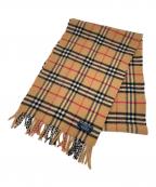 BURBERRY LONDONバーバリーロンドン）の古着「マフラー」｜ブラウン