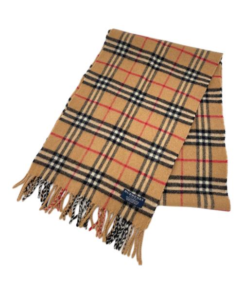 BURBERRY LONDON（バーバリーロンドン）BURBERRY LONDON (バーバリーロンドン) マフラー ブラウンの古着・服飾アイテム