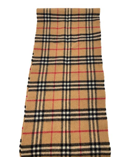 BURBERRY LONDON（バーバリーロンドン）BURBERRY LONDON (バーバリーロンドン) マフラー ブラウンの古着・服飾アイテム