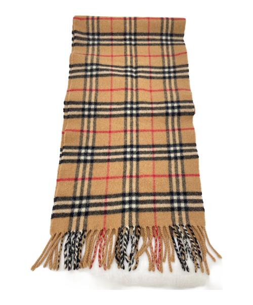 BURBERRY LONDON（バーバリーロンドン）BURBERRY LONDON (バーバリーロンドン) マフラー ブラウンの古着・服飾アイテム