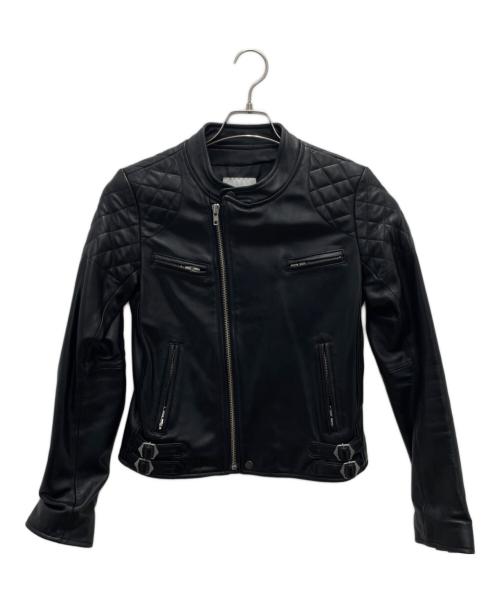 GYDA（ジェイダ）GYDA (ジェイダ) ライダースジャケット ブラック サイズ:Fの古着・服飾アイテム