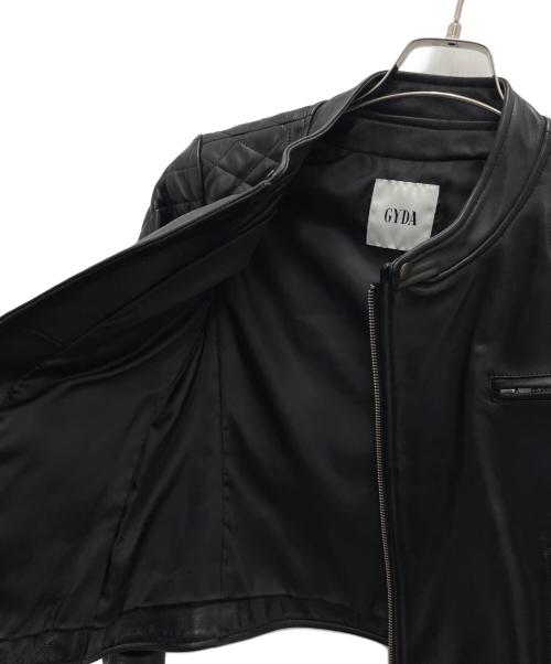 GYDA（ジェイダ）GYDA (ジェイダ) ライダースジャケット ブラック サイズ:Fの古着・服飾アイテム