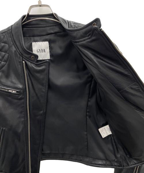 GYDA（ジェイダ）GYDA (ジェイダ) ライダースジャケット ブラック サイズ:Fの古着・服飾アイテム