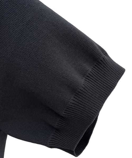 Adam et Rope（アダム エ ロペ）Adam et Rope (アダム エ ロペ) 半袖ブラウス ブラック サイズ:F 未使用品の古着・服飾アイテム