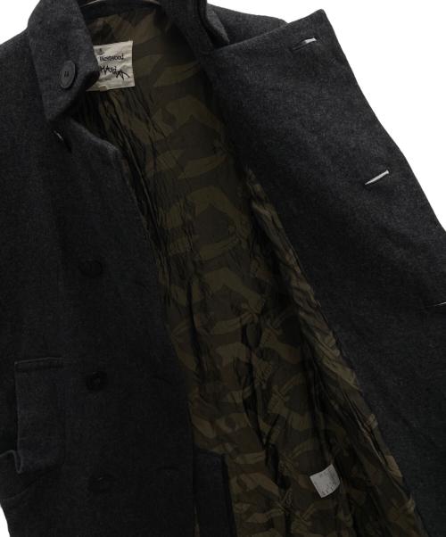 Vivienne Westwood ANGLOMANIA（ヴィヴィアンウエストウッドアングロマニア）VIVIENNE WESTWOOD ANGLOMANIA (ヴィヴィアンウエストウッドアングロマニア) コート グレー サイズ:38の古着・服飾アイテム