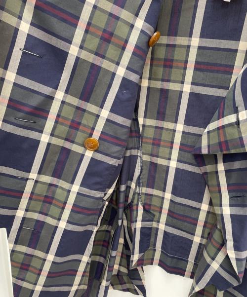 Vivienne Westwood RED LABEL（ヴィヴィアンウエストウッドレッドレーベル）Vivienne Westwood RED LABEL (ヴィヴィアンウエストウッドレッドレーベル) ジャケット ブルー×グリーン サイズ:2の古着・服飾アイテム