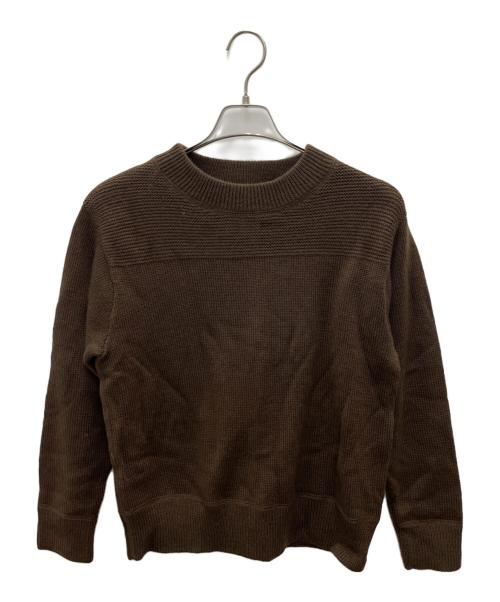 MHL（マーガレットハウエル）MHL (マーガレットハウエル) 厚手ニット ブラウン サイズ:2 未使用品の古着・服飾アイテム