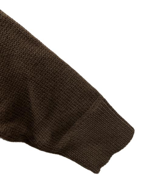 MHL（マーガレットハウエル）MHL (マーガレットハウエル) 厚手ニット ブラウン サイズ:2 未使用品の古着・服飾アイテム