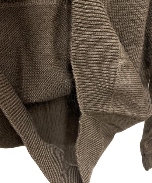 MHL（マーガレットハウエル）MHL (マーガレットハウエル) 厚手ニット ブラウン サイズ:2 未使用品の古着・服飾アイテム