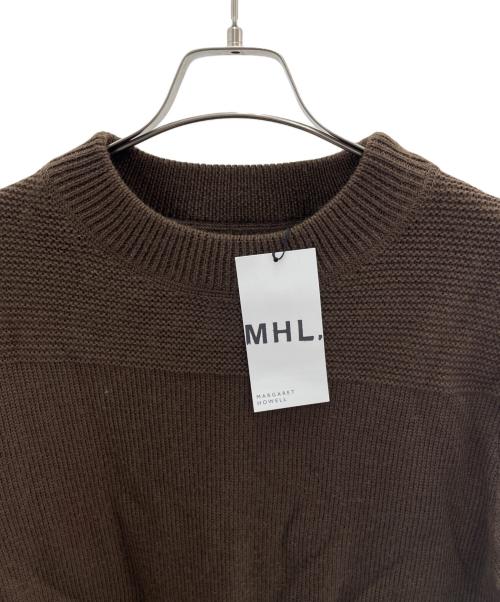 MHL（マーガレットハウエル）MHL (マーガレットハウエル) 厚手ニット ブラウン サイズ:2 未使用品の古着・服飾アイテム