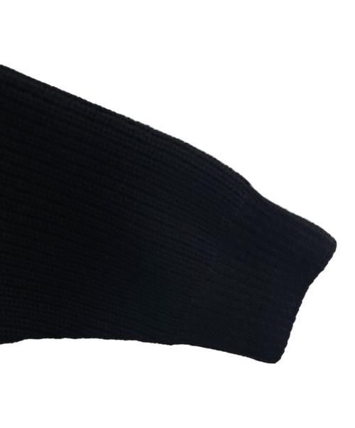 FRED PERRY（フレッドペリー）FRED PERRY (フレッドペリー) 厚手ニット ブラック×ブラウン サイズ:10 未使用品の古着・服飾アイテム