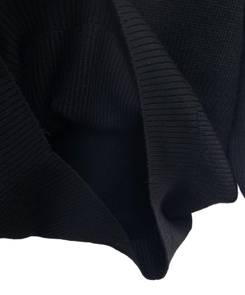 FRED PERRY（フレッドペリー）FRED PERRY (フレッドペリー) 厚手ニット ブラック×ブラウン サイズ:10 未使用品の古着・服飾アイテム