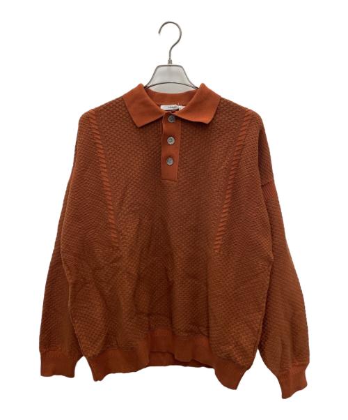yashiki（ヤシキ）YASHIKI (ヤシキ) 長袖ポロシャツ ブラウン サイズ:1 未使用品の古着・服飾アイテム