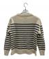Oldderby Knitwear (オールドダービーニットウェア) 厚手ニット ホワイト×ネイビー サイズ:M 未使用品：5000円