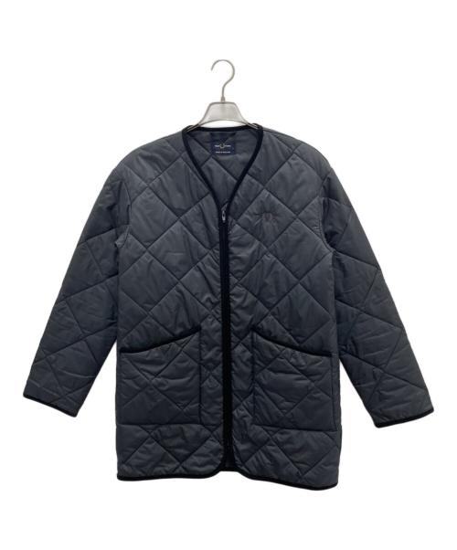 FRED PERRY（フレッドペリー）FRED PERRY (フレッドペリー) LAVENHAM (ラベンハム) キルティングジャケット グレー サイズ:Sの古着・服飾アイテム